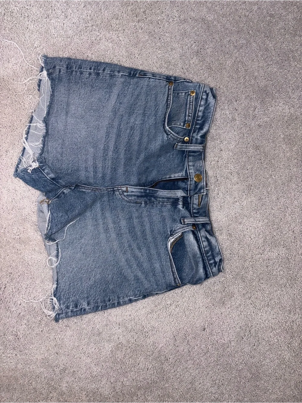 J.Crew High-Rise Distressed Denim Shorts | Size 28
